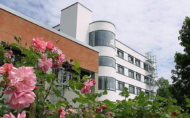 Inzwischen (nahezu) gerstfrei: der ne...des Kreiskrankenhauses in Emmendingen.  | Foto: Landratsamt