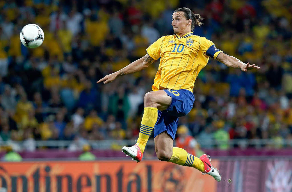 Kngig der Scheren: Der Schwede Zlatan Ibrahimovic