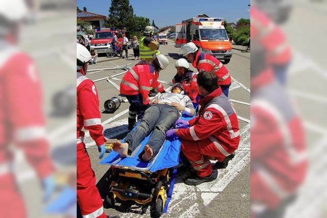 Landeswettbewerb: Badisches Rotes Kreuz krt seine besten Helfer