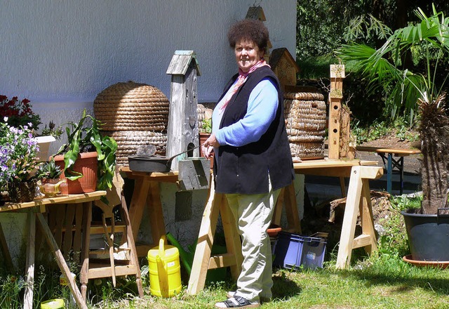 Helga Reichenbach musste erneut umzieh...us am Scheffelbach im  Mattenhof ein.   | Foto: Ute Aschendorf