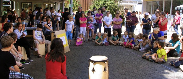 Kaum ist das Schulfest vorbei, blickt ...bandsschule Binzen ins neue Schuljahr.  | Foto: ines Bode