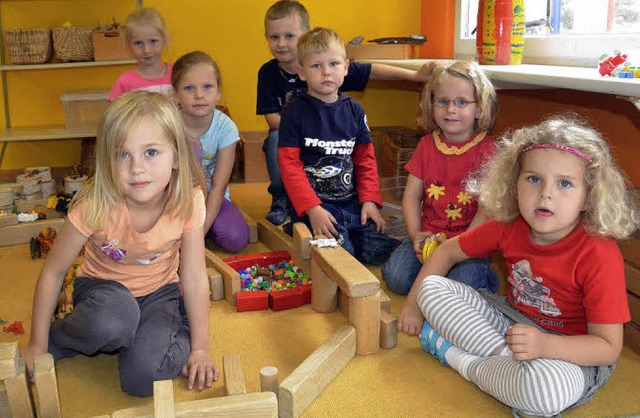 Mehr Betreuungspltze fr Kinder brauc...im  Kindergarten Regenbogen in Wyhlen.  | Foto: Martina weber-Kroker