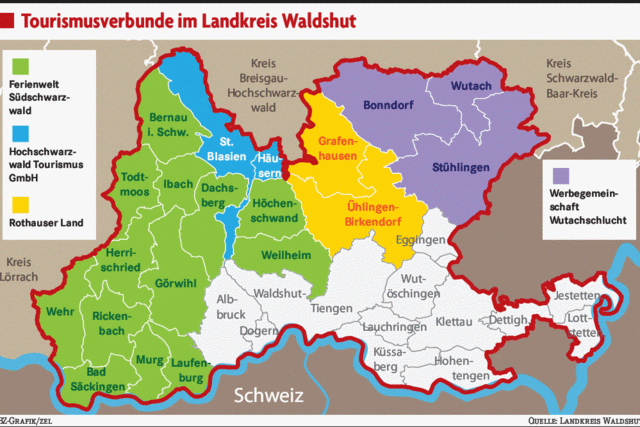 Tourismusverbund: Ferienwelt Sdschwarzwald geht mit 13 Orten an den Start