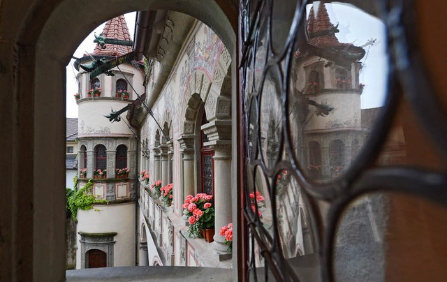 Das Konstanzer Rathaus, ein Arbeitsplatz mit hohem Neidfaktor  | Foto: DAPD/DPA