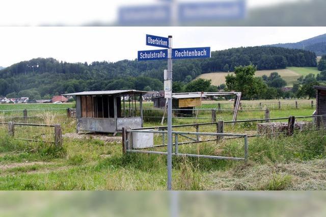 Neues Baugelnde in Oberbirken