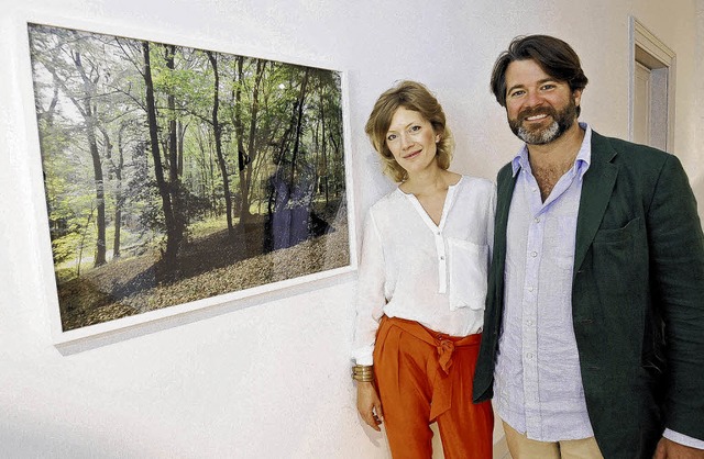 Jeannette und Christian zu Frstenberg...orfer-Werk &#8222;Schwarzwald&#8220;.   | Foto: Sigwart/SK