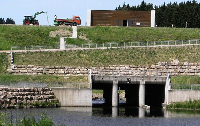 Das Rckhaltebecken Wolterdingen hat 2...nt dieser Summe, 70 Prozent das Land.   | Foto: petra walheim