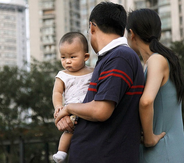 In China  gilt die Ein-Kind-Politik. W...etzt, riskiert eine Zwangsabtreibung.   | Foto: dpa