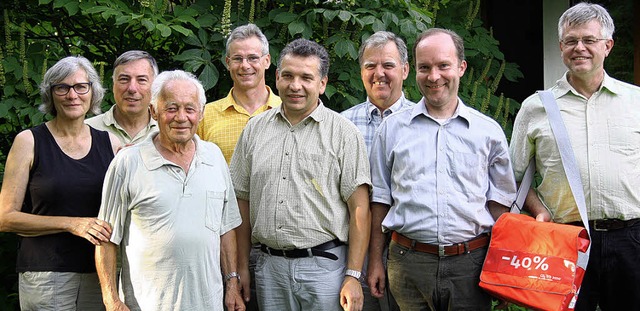 Die Beteiligten des Umweltteams:  von ...Thomas Herrmann und Hans-Uwe Klaeger.   | Foto: Christiane Franz