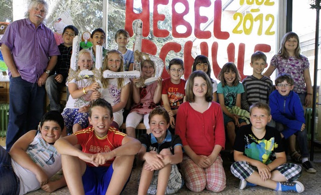 Zischbesuch in der Hebelschule, Klasse 4b, Droll-Lehner  | Foto: Michael Krug