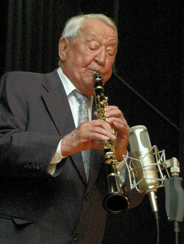 Hugo Strasser  eroberte die Herzen im Sturm.   | Foto: Regine Ounas-Krusel