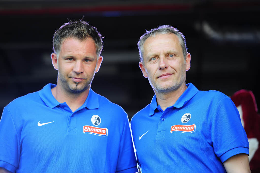 Lars Voßler (l.) und Christian Streich (r.). Lars Voßler (l.) und Christian Streich (r.).
