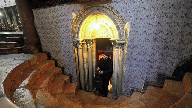 Die Geburtskirche in Bethlehem ist ein...edeutendsten Sttten der Christenheit.  | Foto: traub