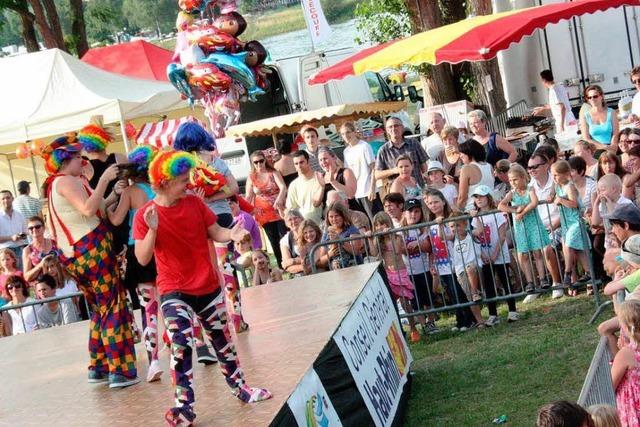 Fotos: Kinderinsel auf der Rheininsel in Breisach