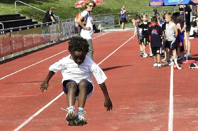 Heie Sprints bei tropischen Temperaturen