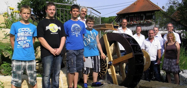 Einweihung  des Energieparcours im Jug...sowie Brgermeister Markus Jablonski.   | Foto: Helmut Hassler