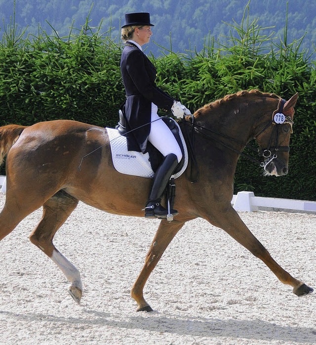 Wieder zurck im Sport: Andrea Babic auf West Virginia  | Foto: Achim Keller