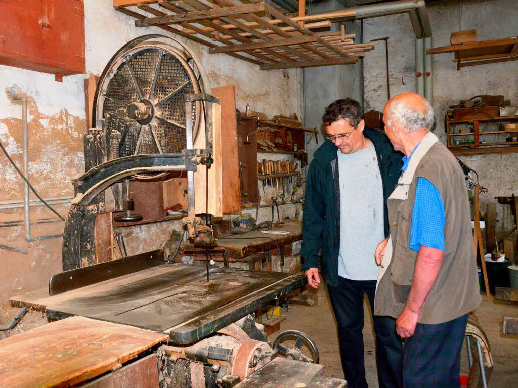 Einblick in traditionelle Handwerkstechnik: hier eine alte Wagnerei.