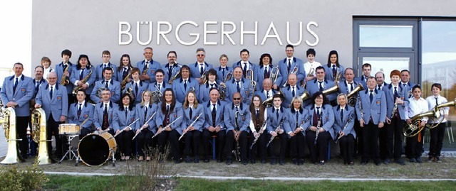 Der Musikverein Niederhausen im Jubilumsjahr  | Foto: Privat