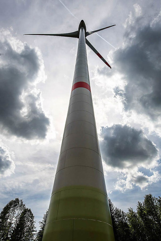 Windkraft ja, aber wo? Die Antwort auf...ge beschftigt derzeit die Gemeinden.   | Foto: DPA