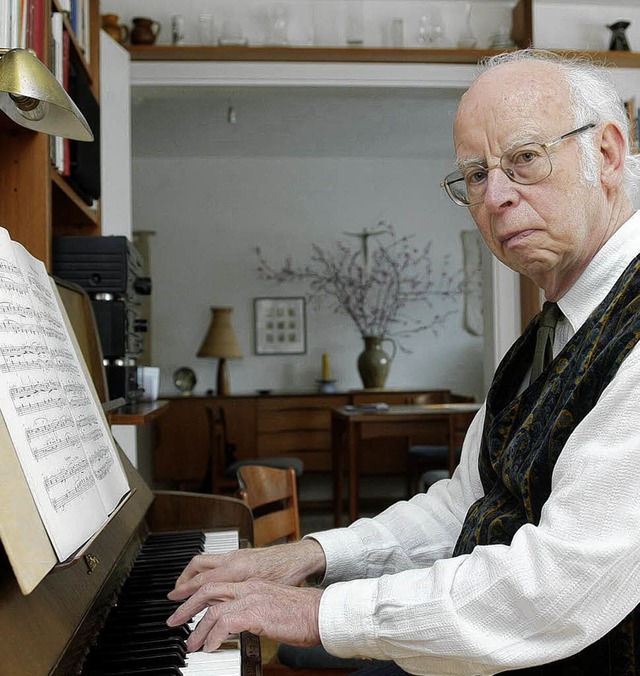 Heinz Ringwald war leidenschaftlicher Kirchenmusiker.   | Foto: Archivfoto: Heck