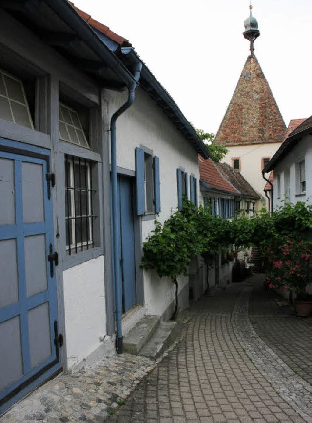 Das Anwesen Markgrafenstrae 15, das s...rerarbeiten fr den Umbau der Gebude.  | Foto: Martin Wendel