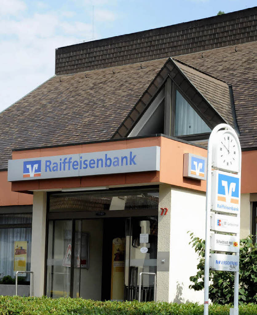 Raiffeisenbank als Wirtschaftsfaktor Denzlingen Badische Zeitung