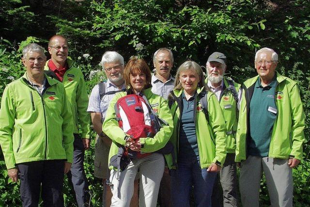 Mobile Wanderberater in der Wutachschlucht