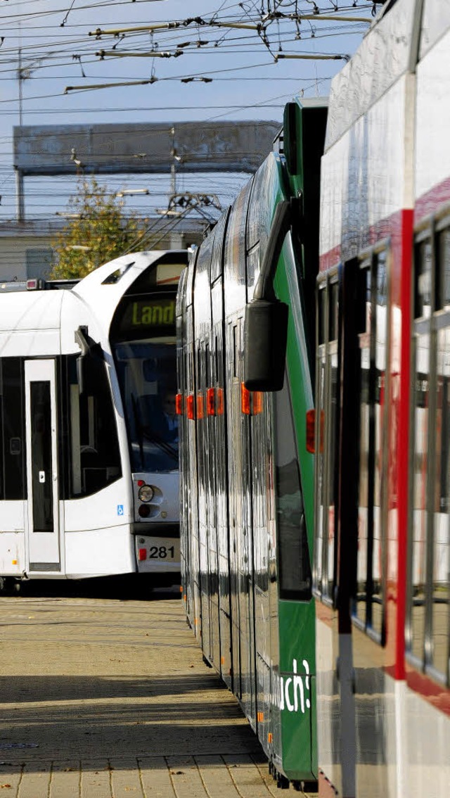 Bahnen und Busse im RVF haben im verga... 24 Millionen Kilometer zurckgelegt.   | Foto: Ingo Schneider