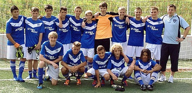 Aufstiegsmannschaft U16-Junioren des SV Weil  | Foto: PRIVAT