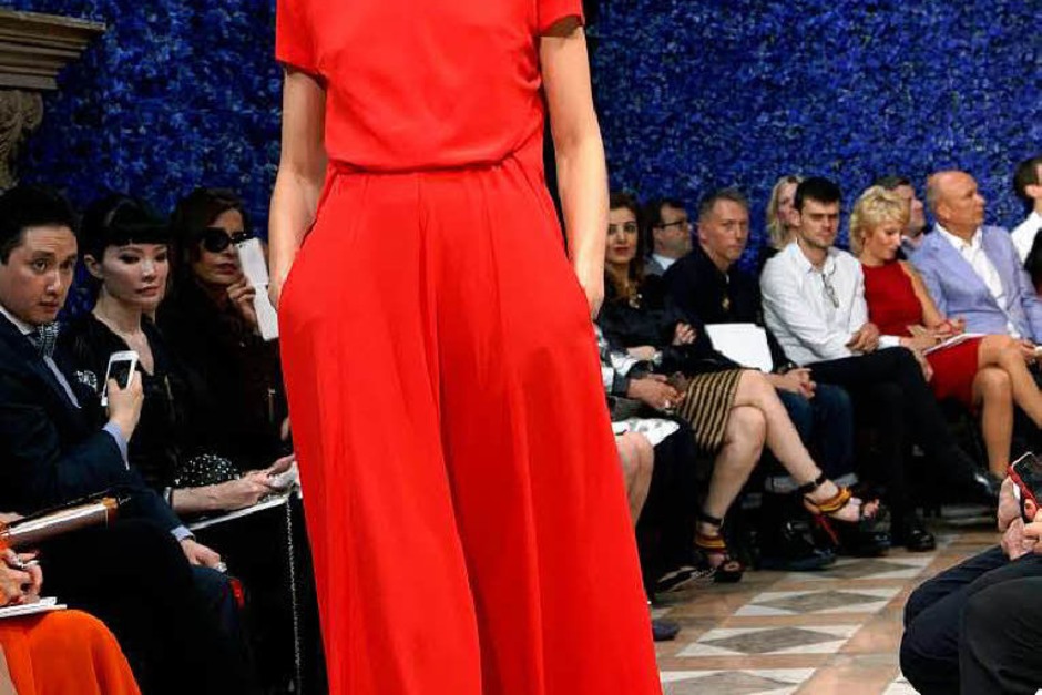 Schlicht schön: Kleid von Dior (Foto: AFP) Schlicht schön: Kleid von Dior (Foto: AFP)