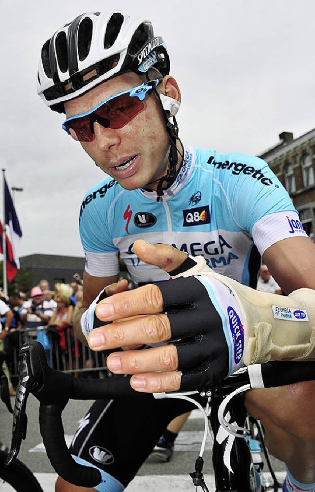 Gehandicapt: Tony Martin  | Foto: dpa