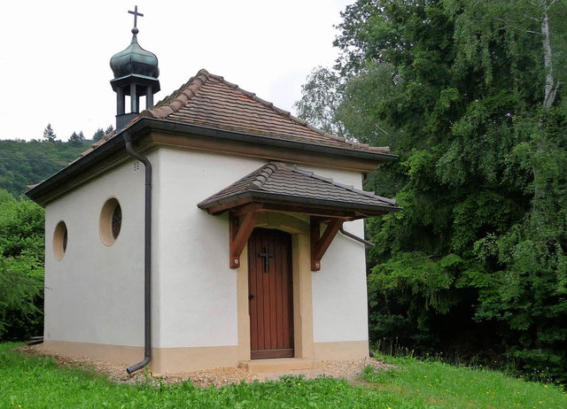 Die Kolpingfamilie Staufen feiert am k...ahre Gefallenenkapelle auf dem Btzen.  | Foto: Manfred Burkert