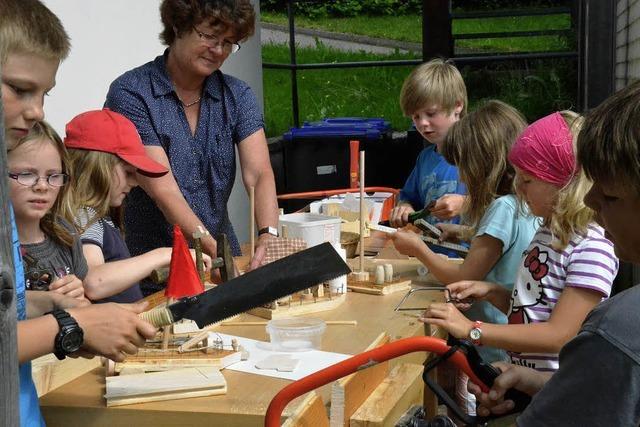 Holztage in der Zwergschule