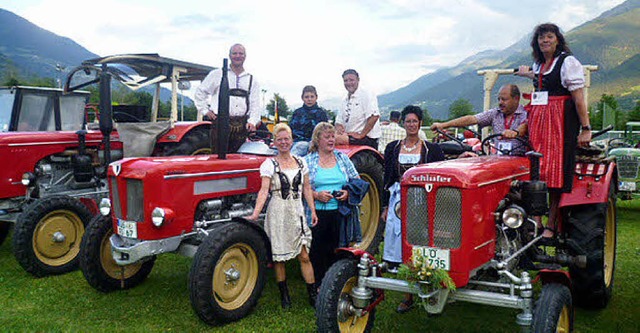 Die Hasler Traktorfahrer und  ihr Fanclub in Sdtirol  | Foto: Fabry