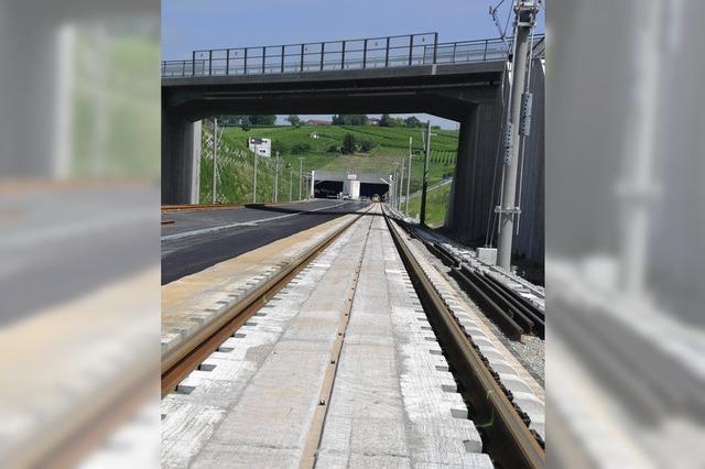 Ein Tunnel, der Mastbe setzt