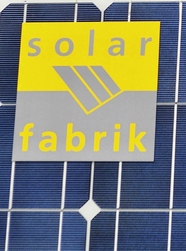 Mit diesen  Modulen verdient die Solar-Fabrik ihr Geld.  | Foto: schneider