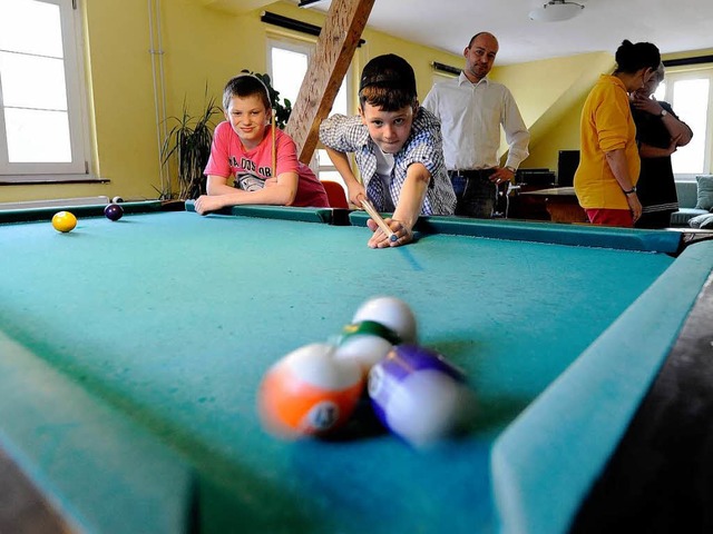 Billard spielen ist bald mglich im neuen Jugendtreff &#8222;Juno&#8220;.   | Foto: ingo schneider