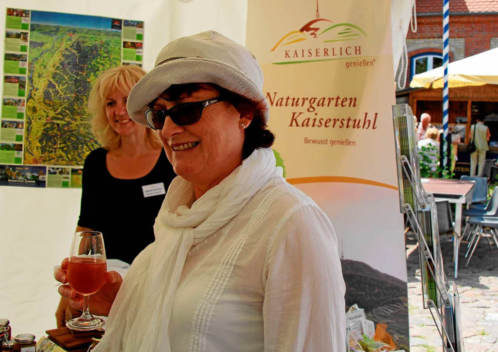 Impressionen vom Regionalmarkt auf Rgen, bei dem sich der Kaiserstuhl prsentierte.