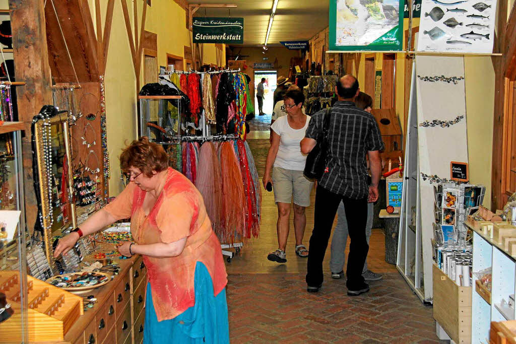 Impressionen vom Regionalmarkt auf Rgen, bei dem sich der Kaiserstuhl prsentierte.