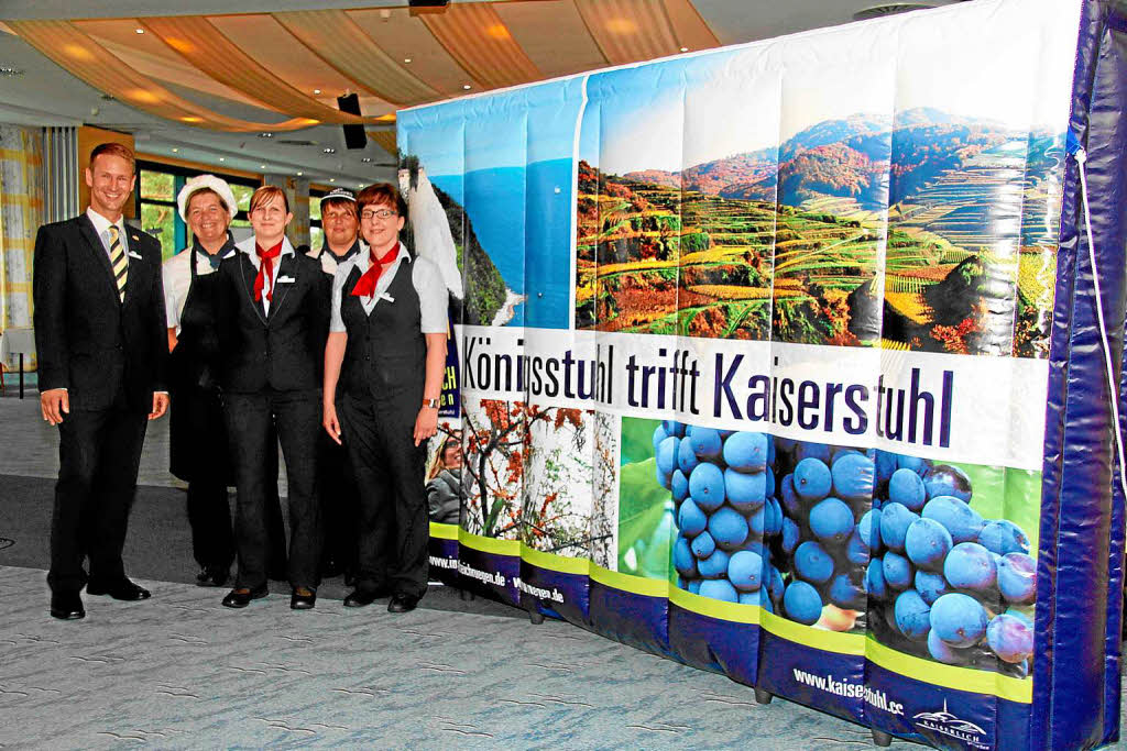 Impressionen vom Regionalmarkt auf Rgen, bei dem sich der Kaiserstuhl prsentierte.