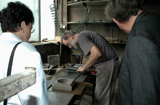 Die stellvertretende Bundesvorsitzende...eereien und anderen Industriezweigen.  | Foto: Regine Ounas-Krusel