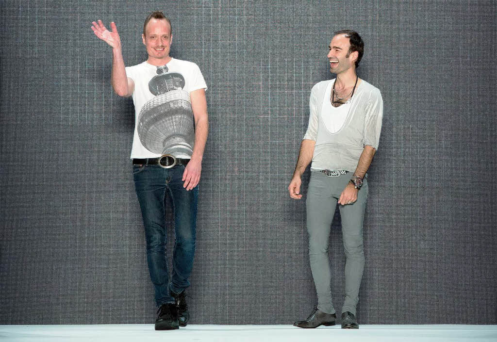 Die Designer Klaus Unrath (links) and Ivan Strano.