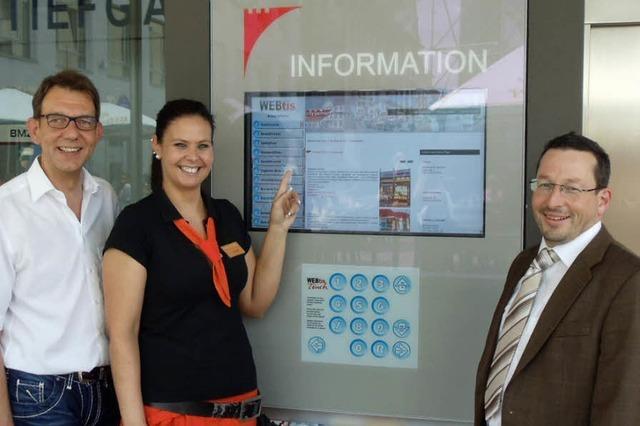 Zweites Infosystem für Touristen ist in Betrieb