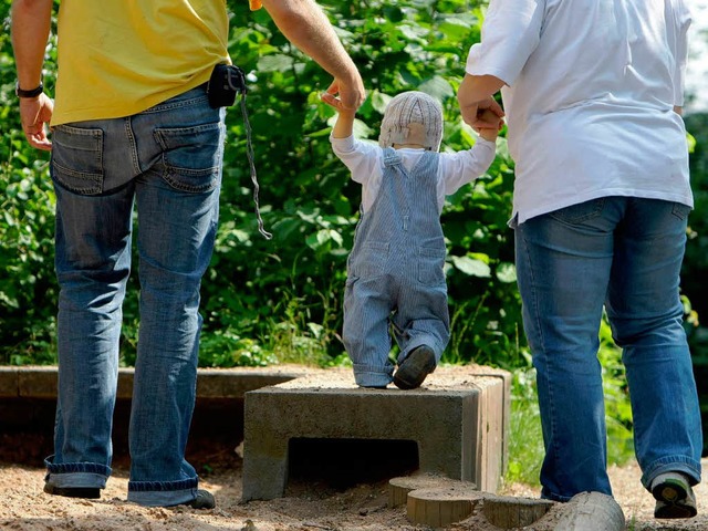 Welche Frderung Familien von der Poli...uchen, darber wird weiter diskutiert.  | Foto: dapd