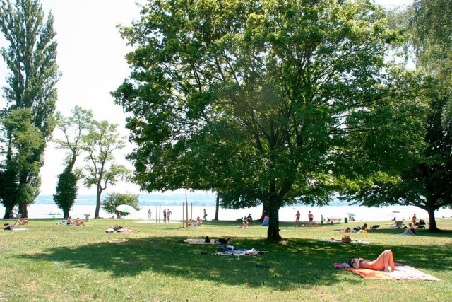 Das Strandbad Horn in Konstanz.  | Foto: Stadtwerke Konstanz