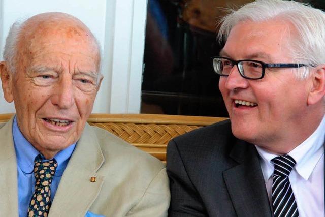 Scheel feiert 93. Geburtstag – Steinmeier hlt Festrede
