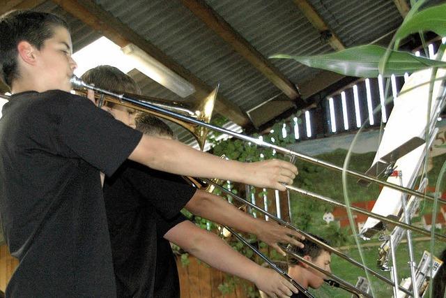 Am Gartenfest ist’s trocken