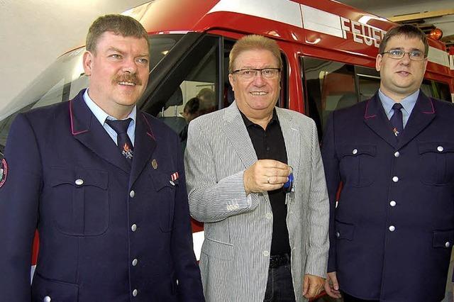 Feuerwehr bekommt neues Fahrzeug