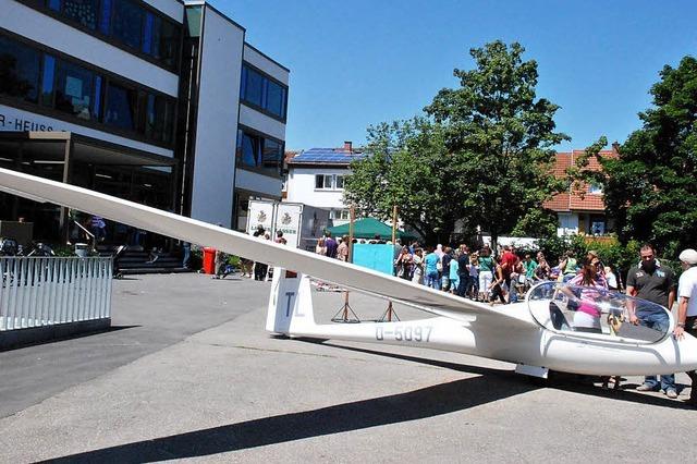 Technik fasziniert, das Schulgebude auch